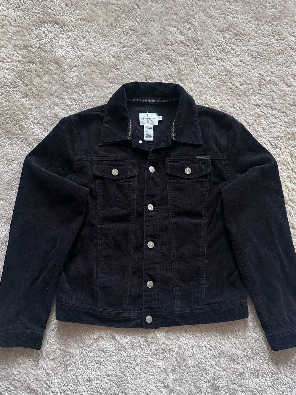 Calvin Klein Jeans - Corduroy Button Up Jacket